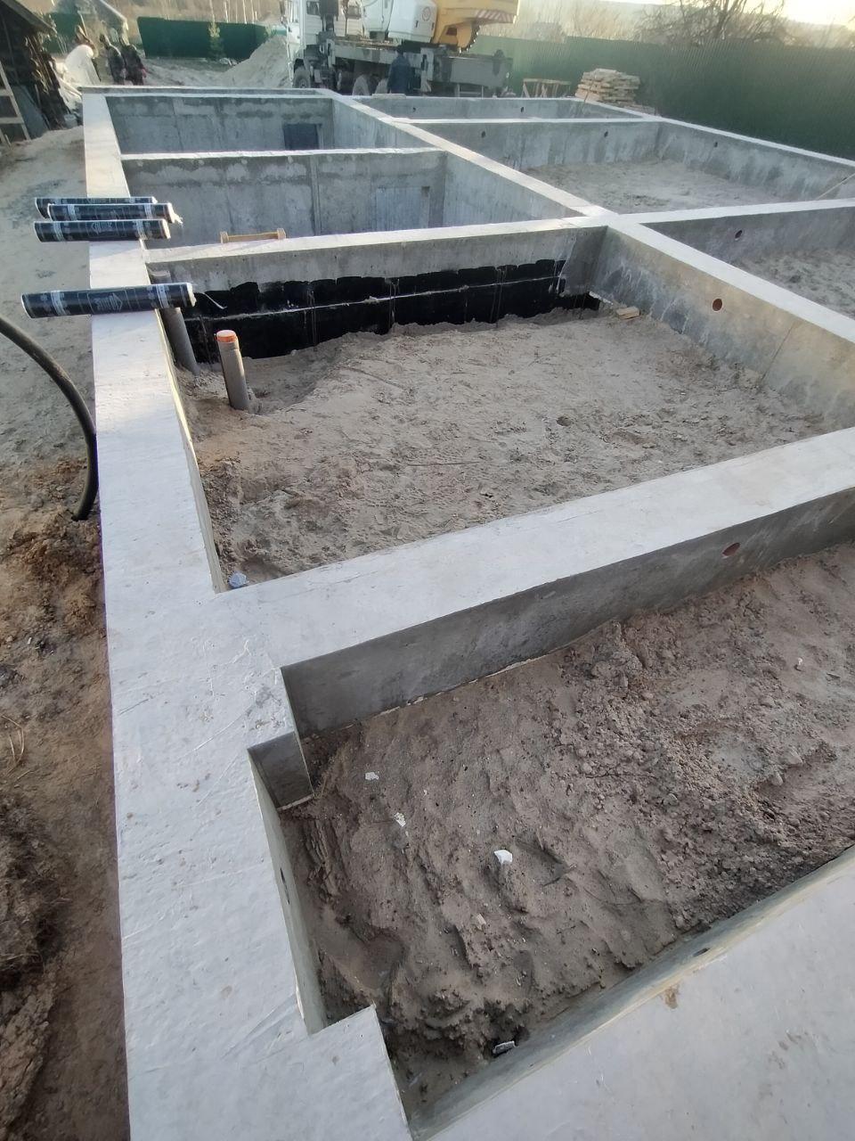 Устройство монолитных железобетонных фундаментов. Устройство монолитных железобетонных фундаментов.