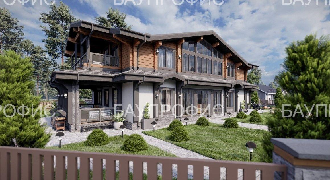 БАУПРОФИС | Жилой двухэтажный дом по комбинированной технологии ДКТ