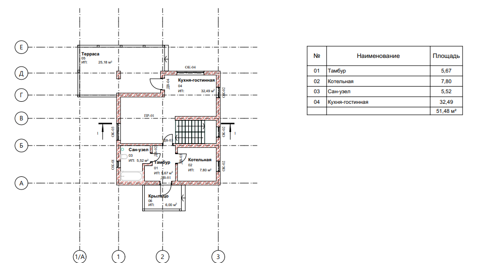 БАУПРОФИС | Двухэтажный дом из керамических блоков КФК-133 БАУПРОФИС | Двухэтажный дом из керамических блоков КФК-133