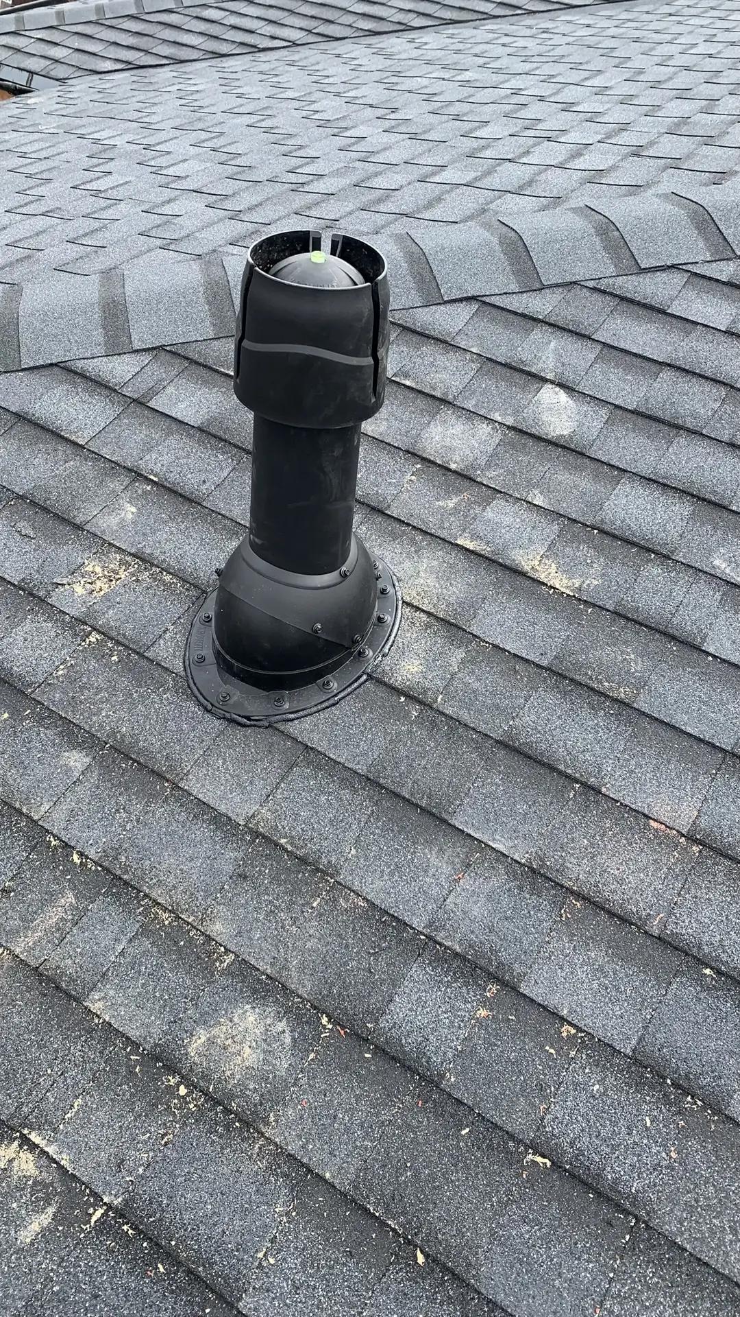 Монтаж вентиляционных проходных элементов.