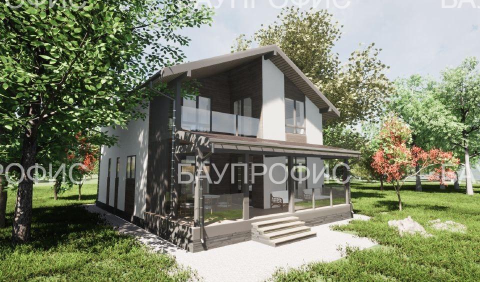 БАУПРОФИС | Двухэтажный дом из керамических блоков  КФК-228