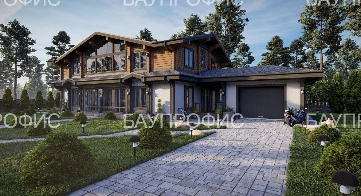 БАУПРОФИС | Жилой двухэтажный дом по комбинированной технологии ДКТ