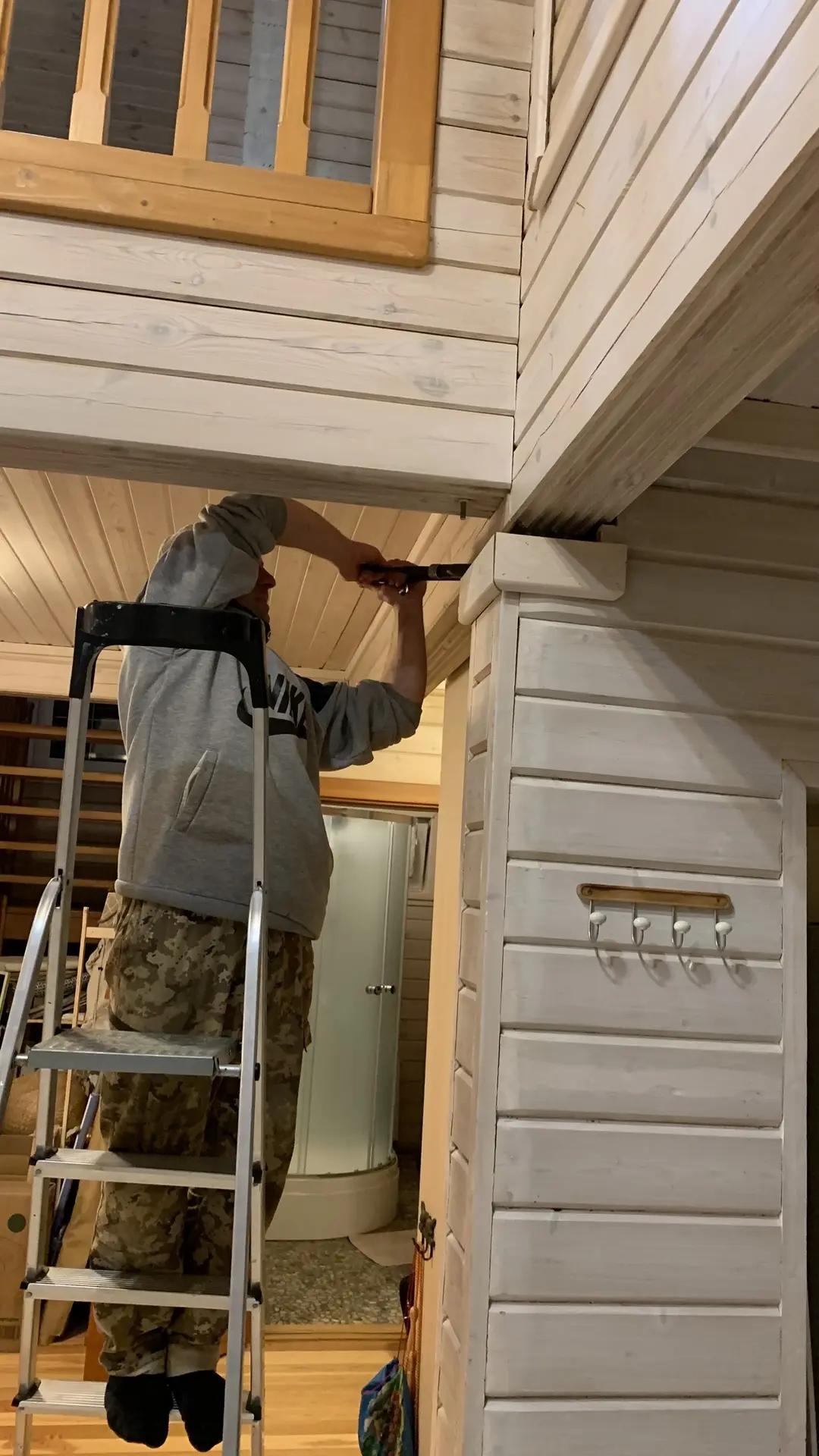 Техническое Обслуживание дома из клеёного бруса.