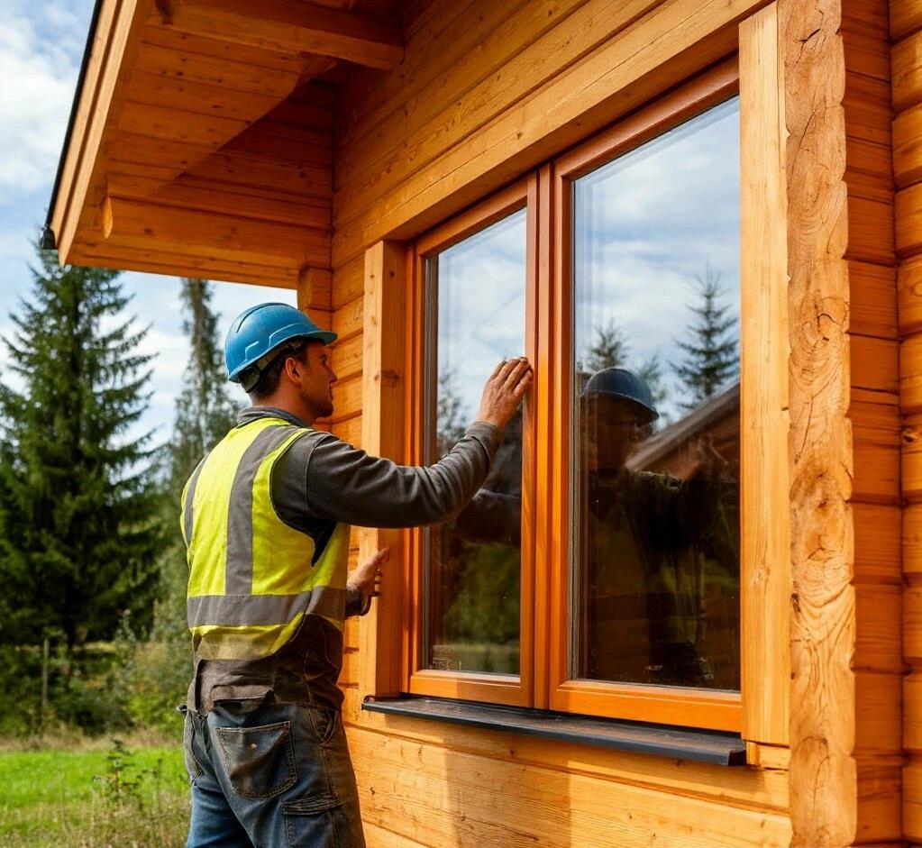 БАУПРОФИС | Техническое обслуживание дома из клеёного бруса.