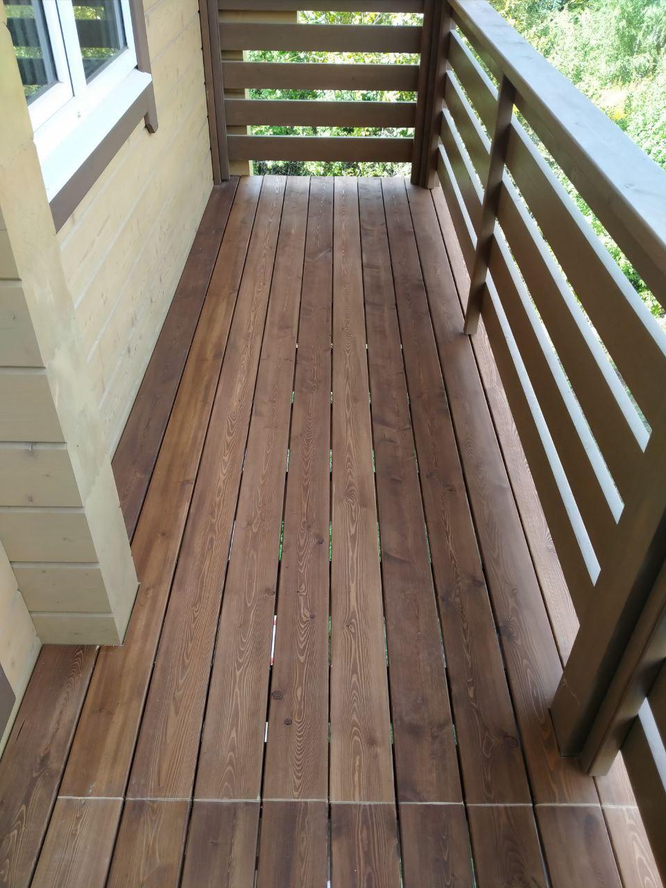 Монтаж террасной доски.