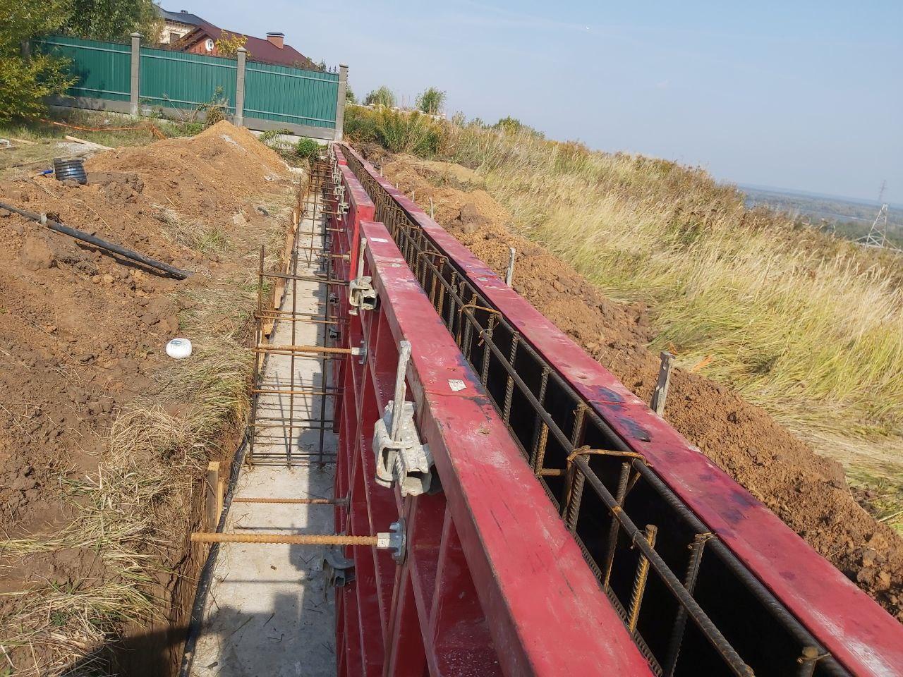 Устройство монолитных железобетонных фундаментов. Устройство монолитных железобетонных фундаментов.