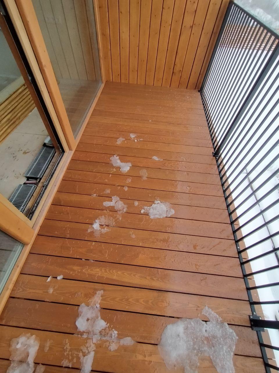 Отделка фасада деревянного дома.