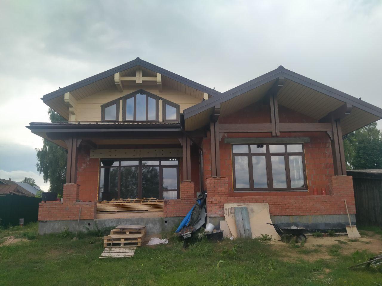 Строительство домов по комбинированной технологии