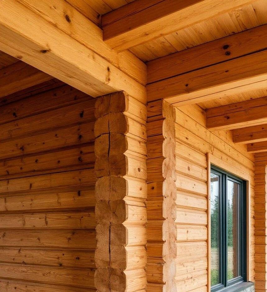 Герметизация торцов брусовых стен. Герметизация торцов брусовых стен.