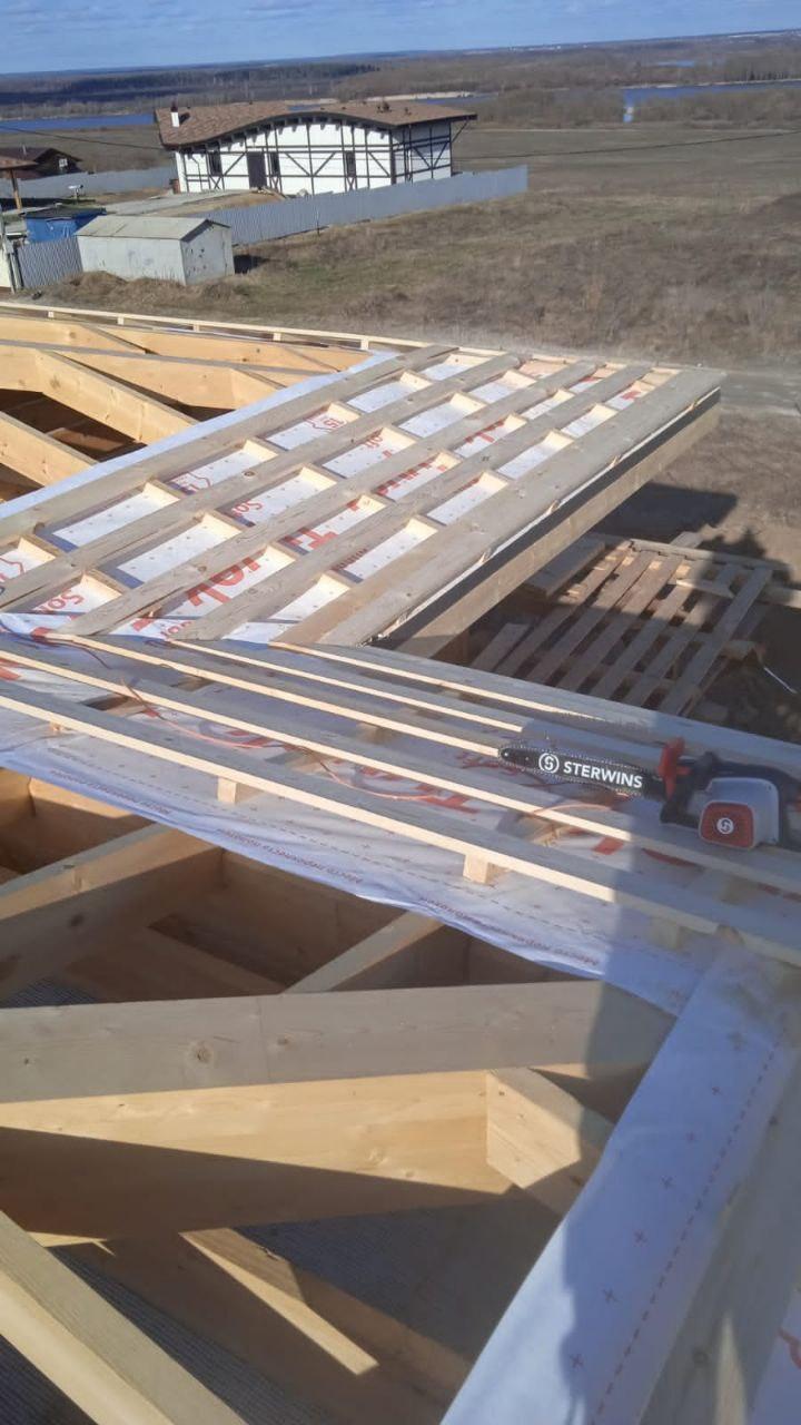 Кровельные работы для индивидуальных домов.