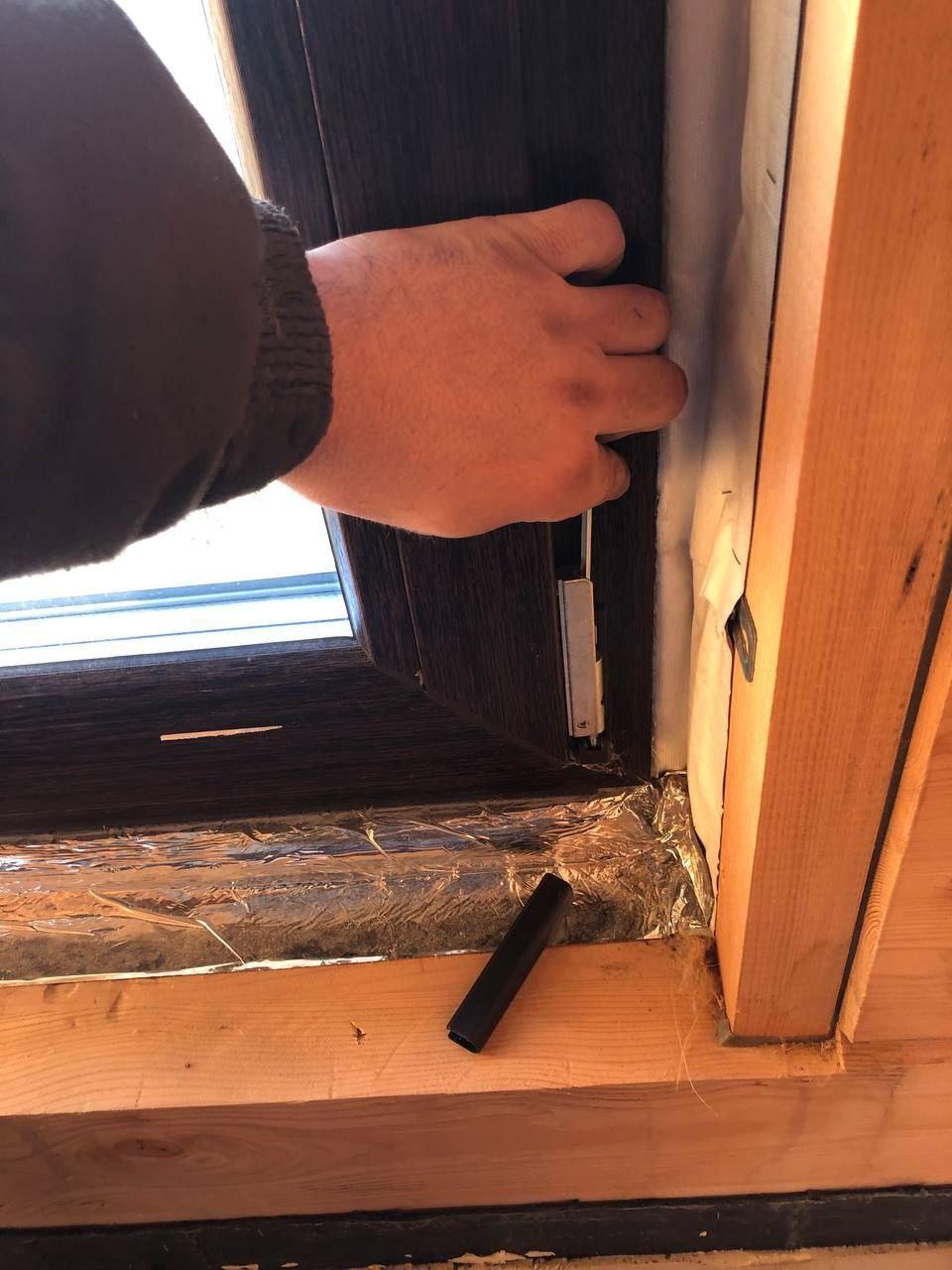 Техническое обслуживание (ТО) дома из клеёного бруса.