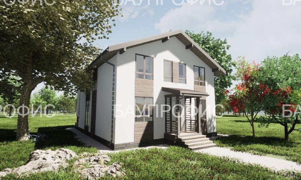 БАУПРОФИС | Двухэтажный дом из керамических блоков  КФК-228