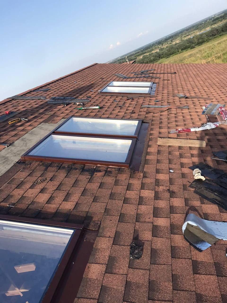 Кровельные работы для индивидуальных домов.