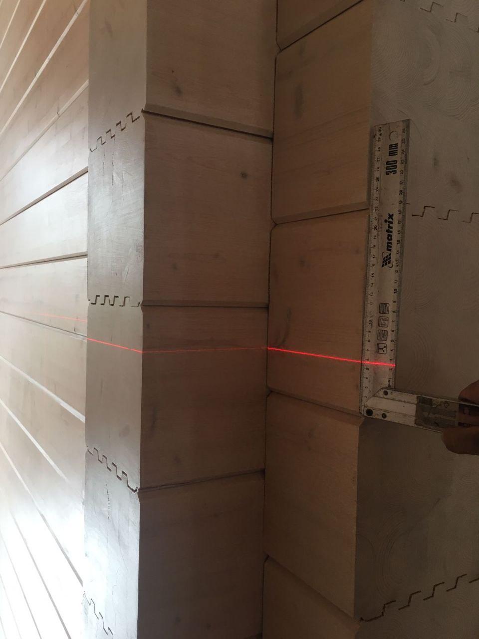 Техническое обслуживание (ТО) дома из клеёного бруса.