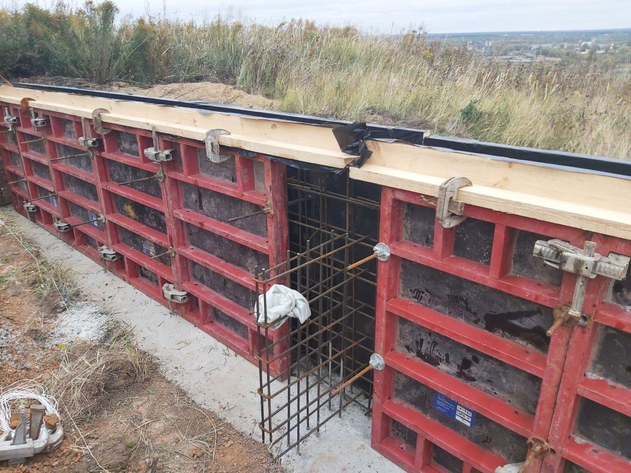 Устройство монолитных железобетонных фундаментов. Устройство монолитных железобетонных фундаментов.