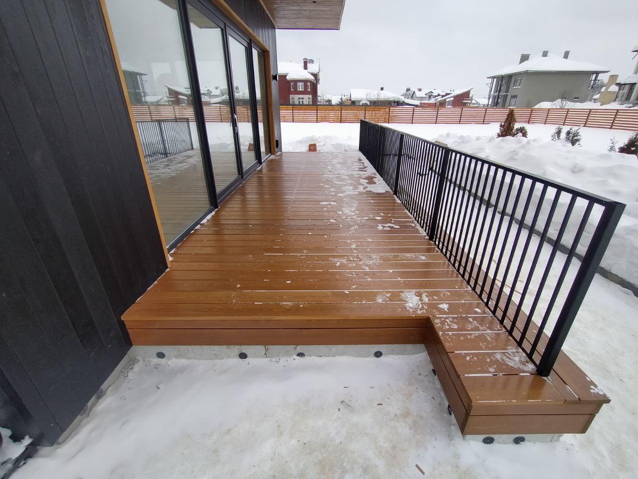 Отделка фасада деревянного дома.