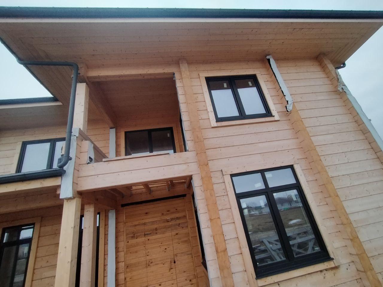 Строительство домов из клеёного бруса