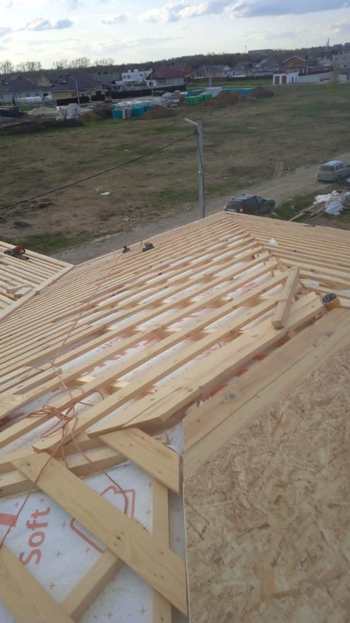 Кровельные работы для индивидуальных домов.