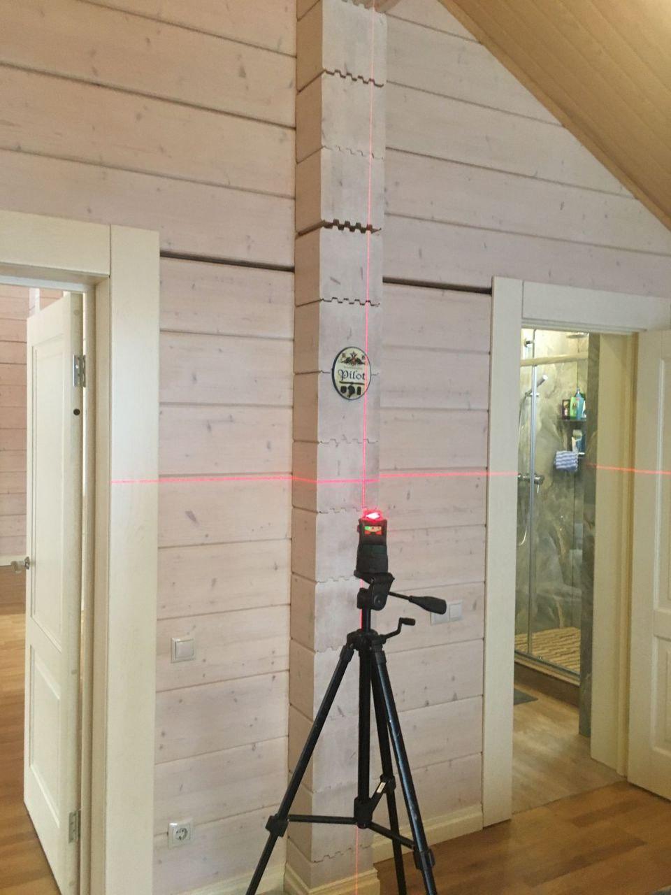 Техническое обслуживание (ТО) дома из клеёного бруса.