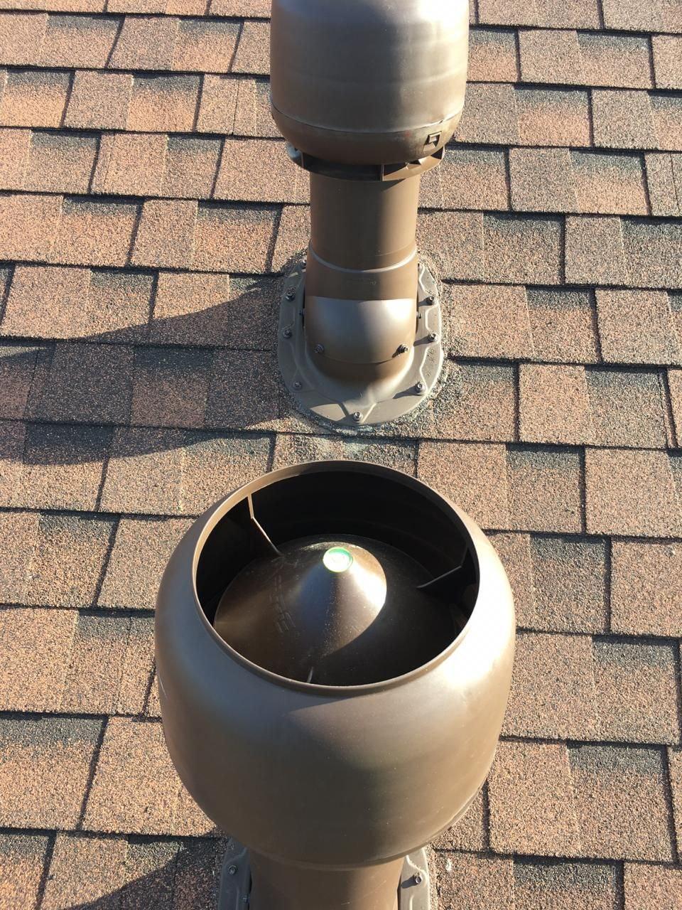 Монтаж вентиляционных проходных элементов и газовой вентиляции.