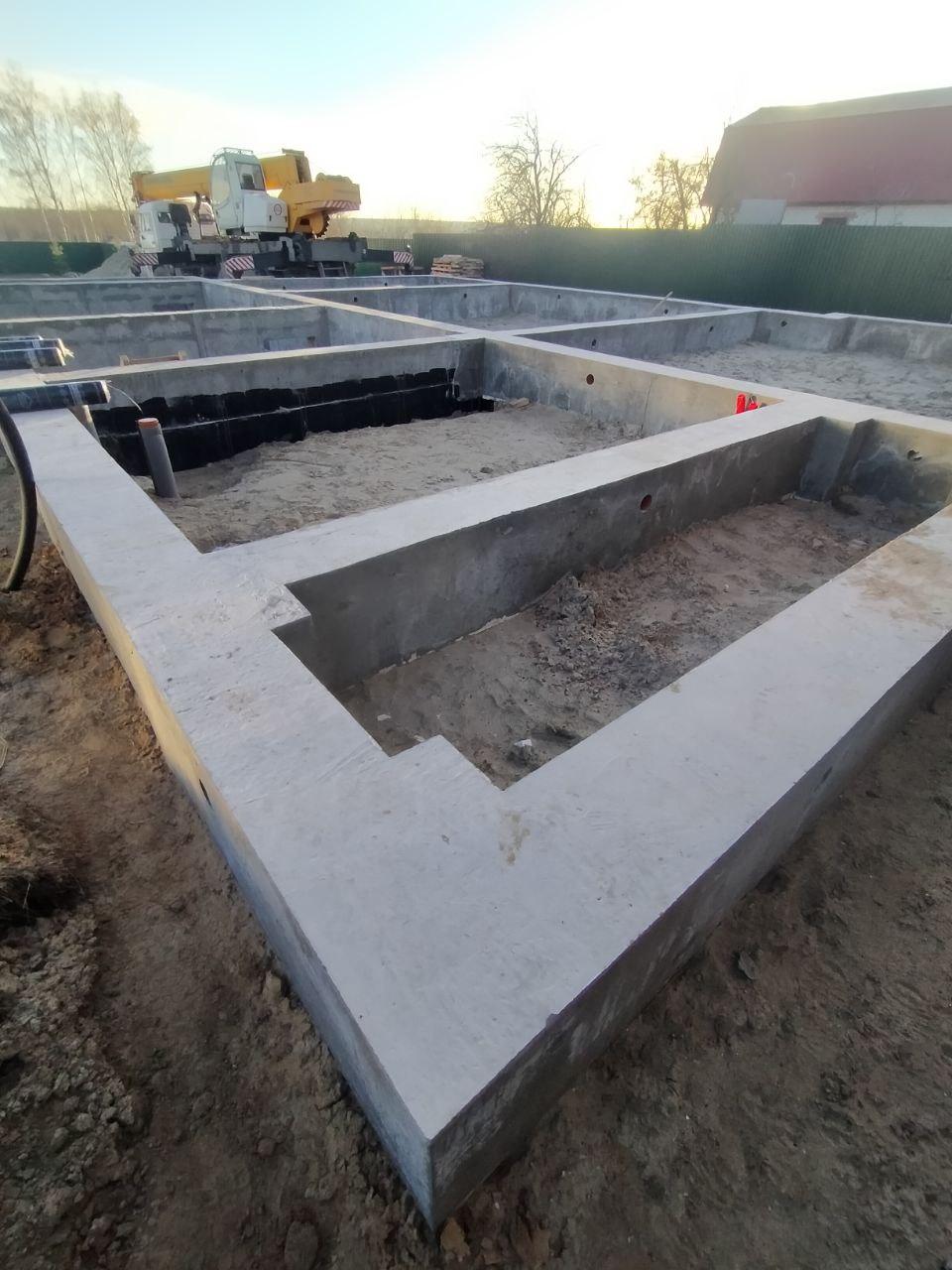 Устройство монолитных железобетонных фундаментов. Устройство монолитных железобетонных фундаментов.