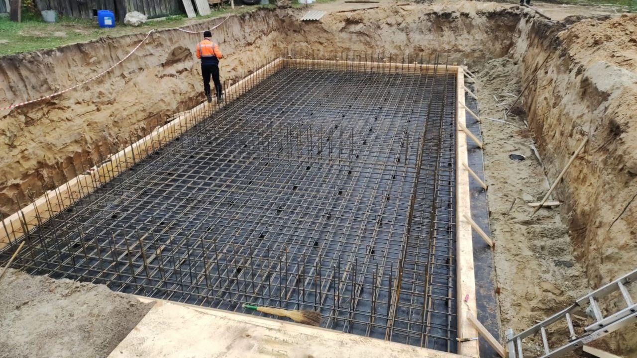 Устройство монолитных железобетонных фундаментов. Устройство монолитных железобетонных фундаментов.