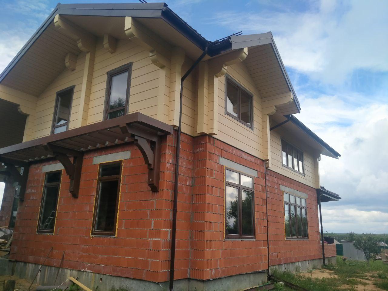 Строительство домов по комбинированной технологии