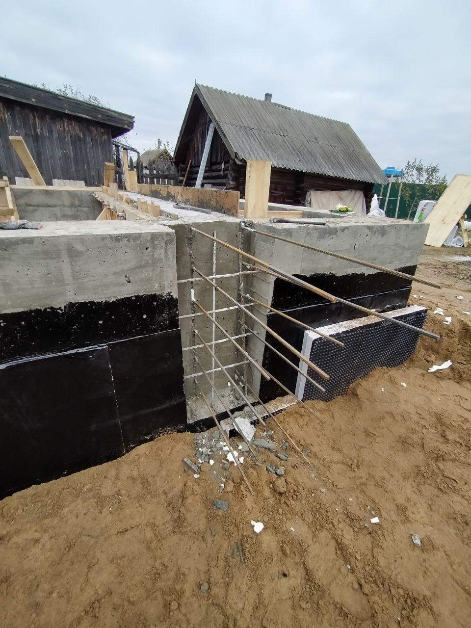 Устройство монолитных железобетонных фундаментов. Устройство монолитных железобетонных фундаментов.