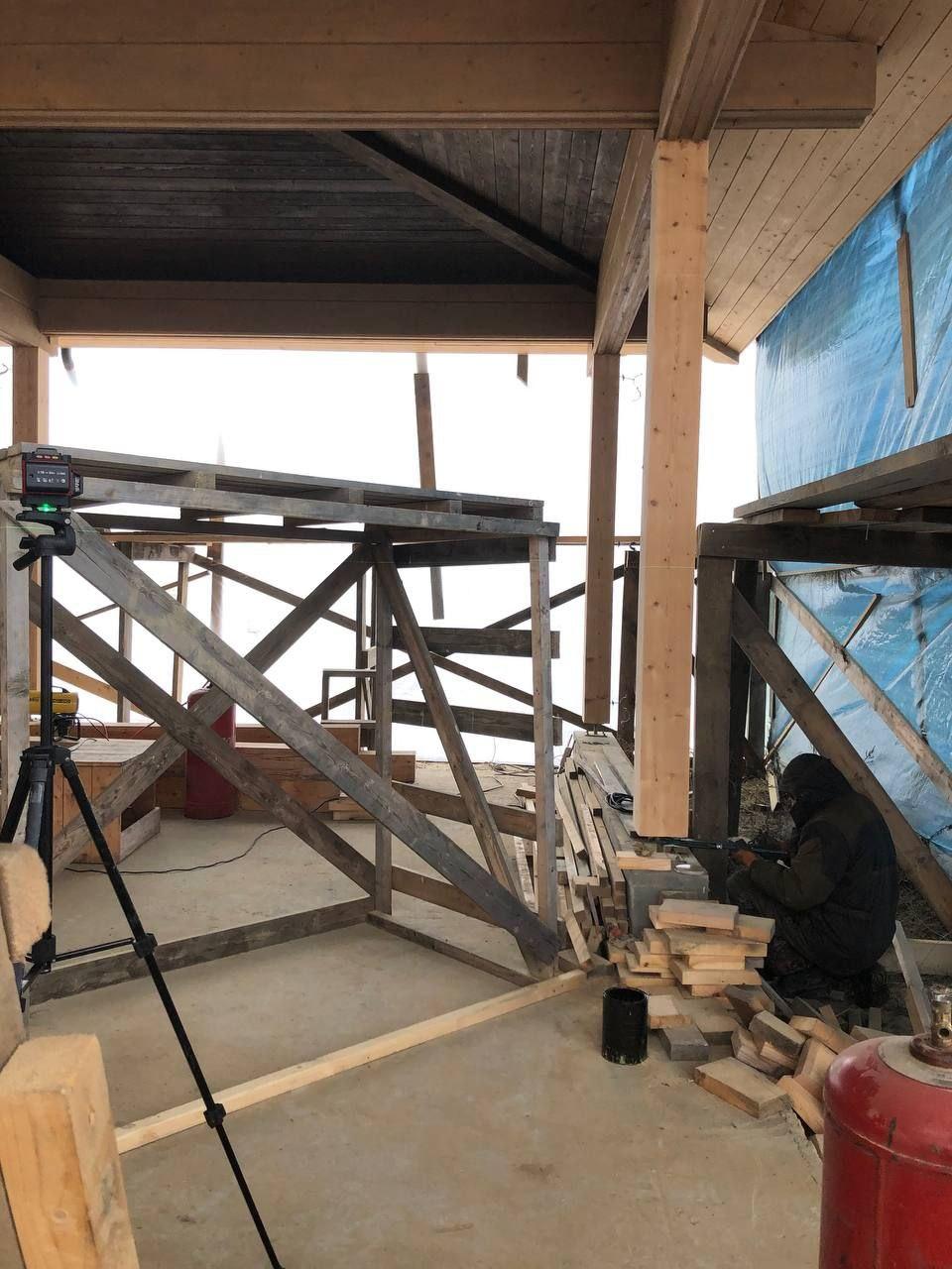 Техническое обслуживание (ТО) дома из клеёного бруса.