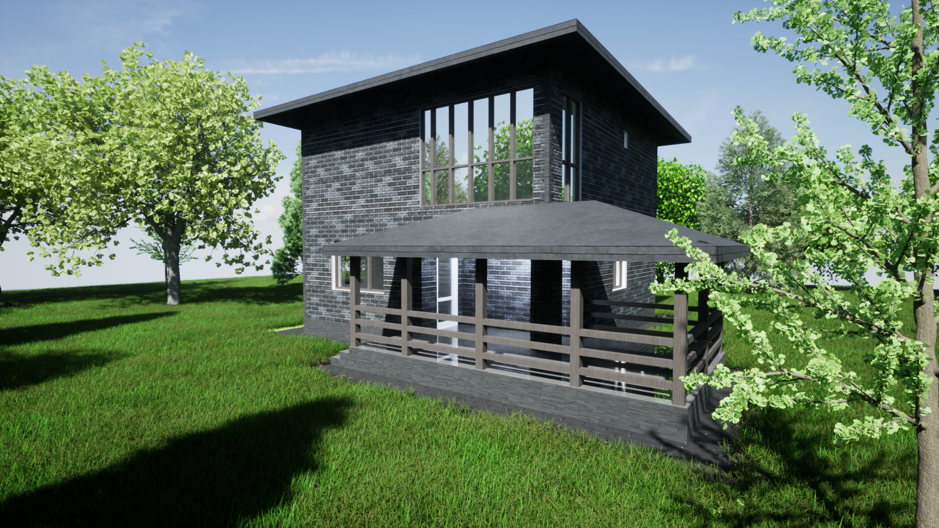 БАУПРОФИС | Двухэтажный дом из керамических блоков КФК-133 БАУПРОФИС | Двухэтажный дом из керамических блоков КФК-133