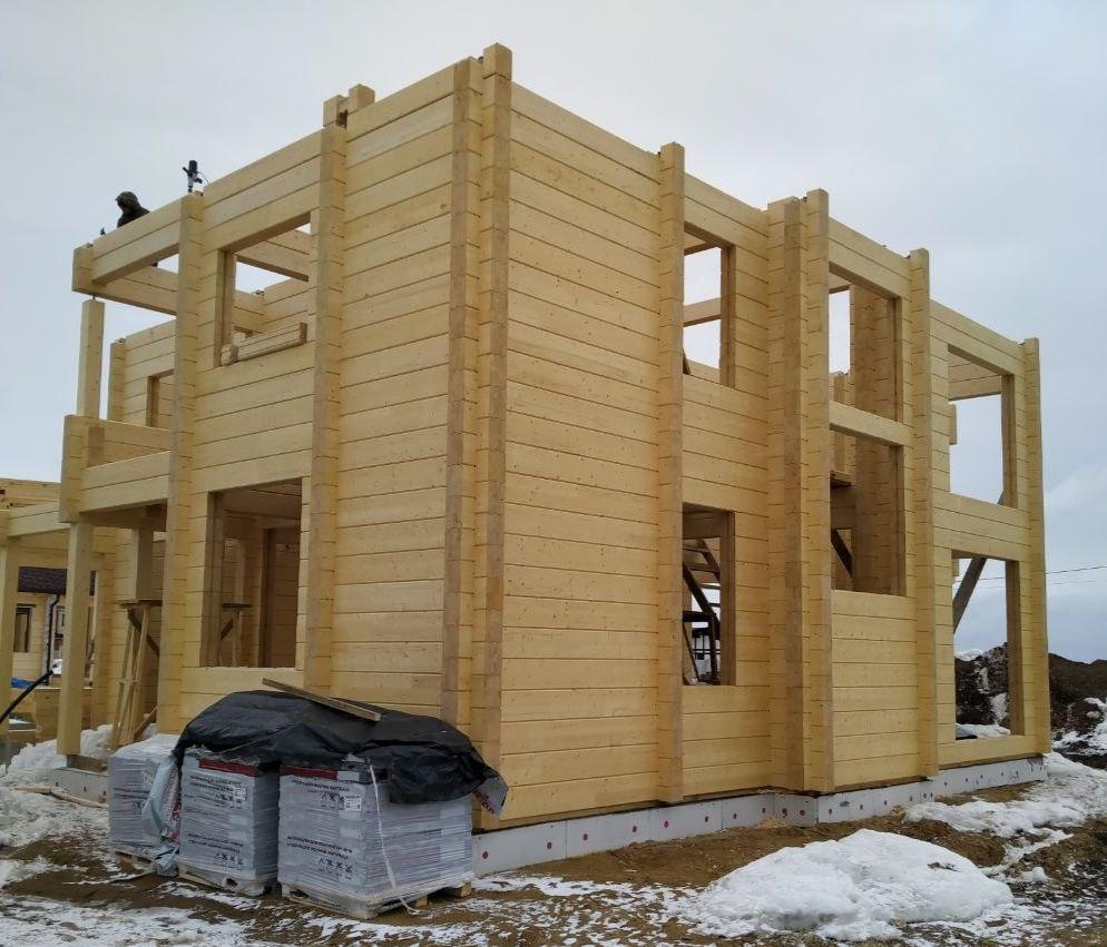 Строительство домов из клеёного бруса