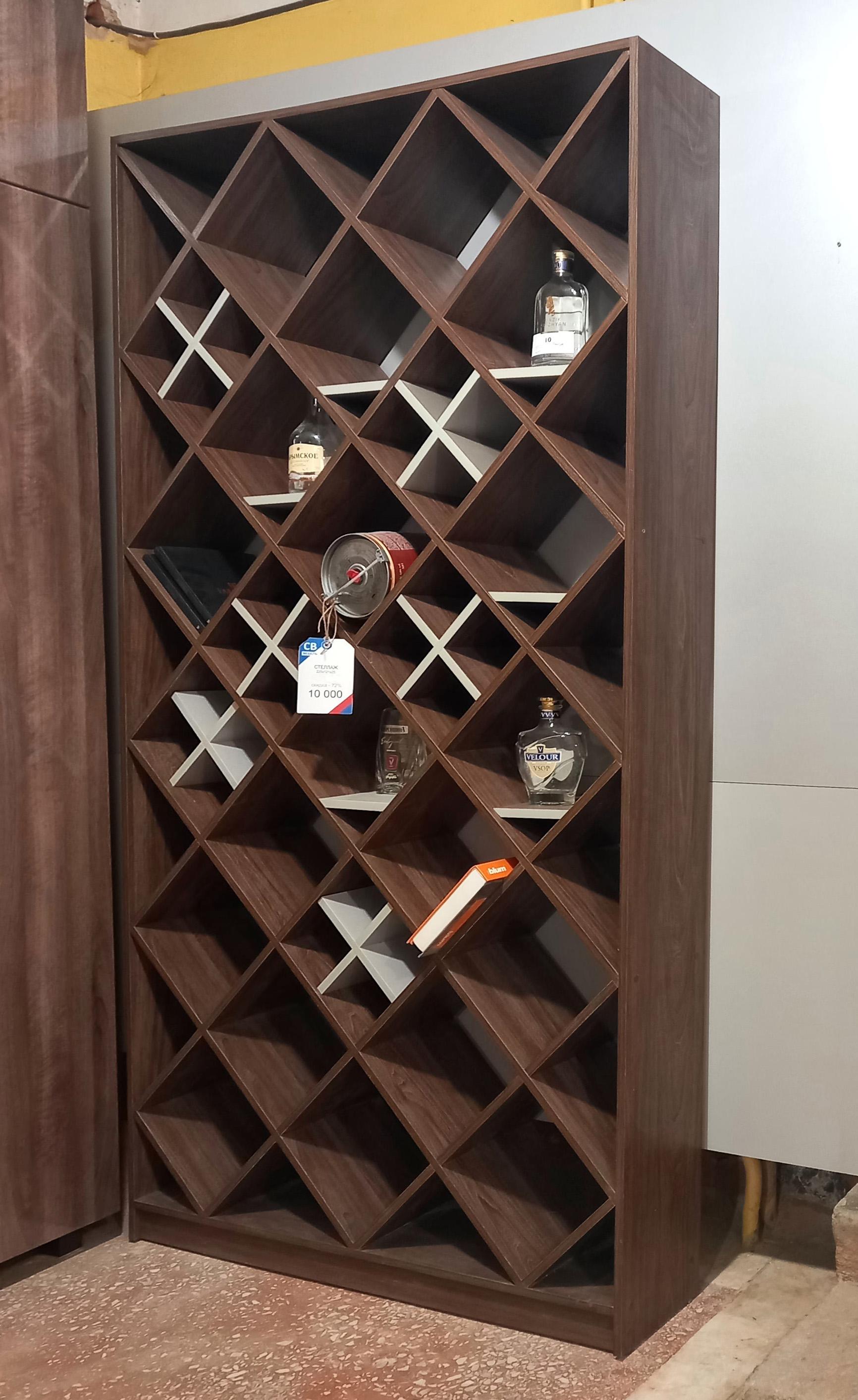 Стеллаж декоративный