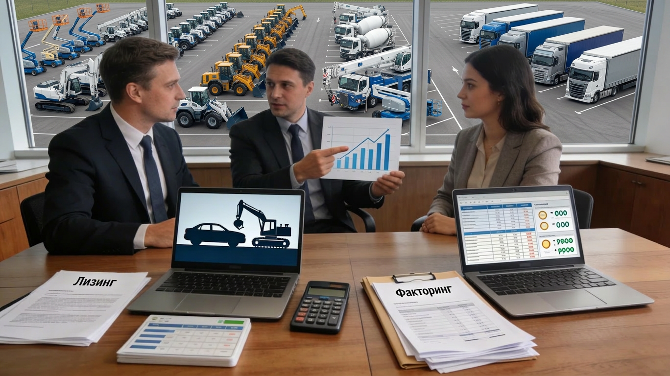 Изображение для раздела лизинг и факторинг