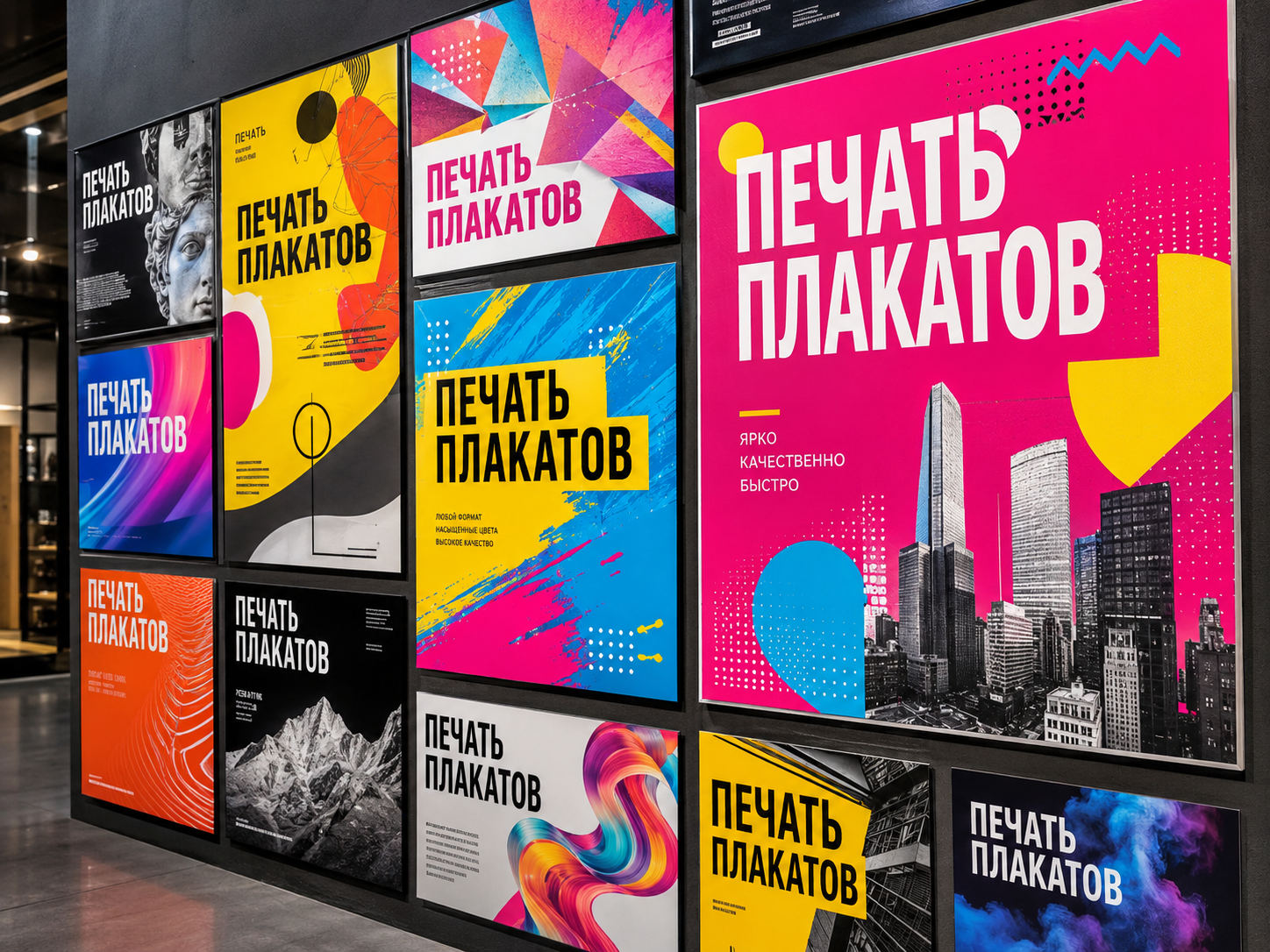 Печать плакатов