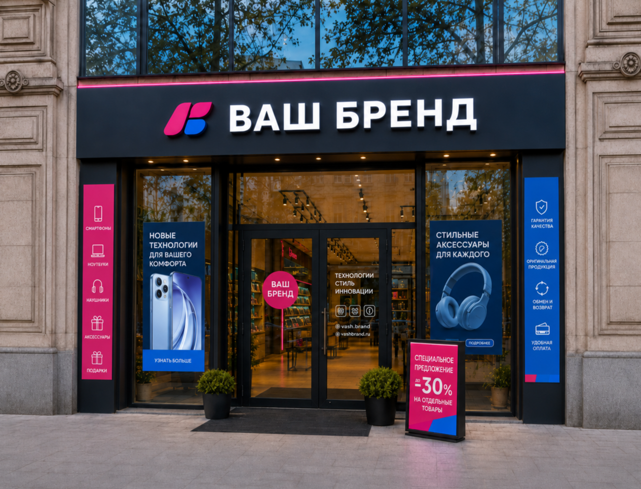 Оформление входной группы
