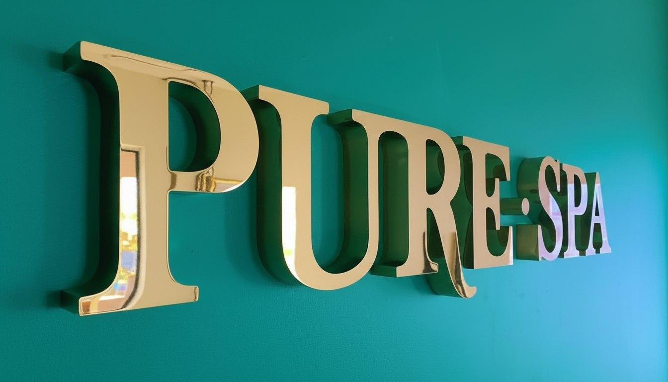 Буквы из нержавейки