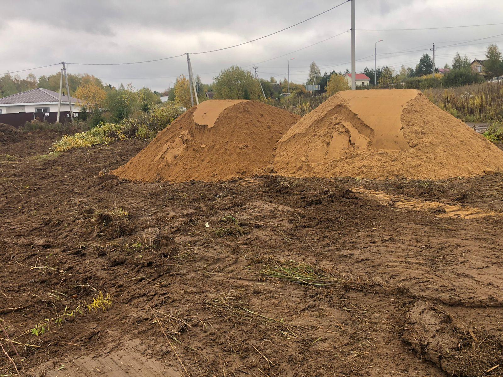 Песок цена за куб Красногорск