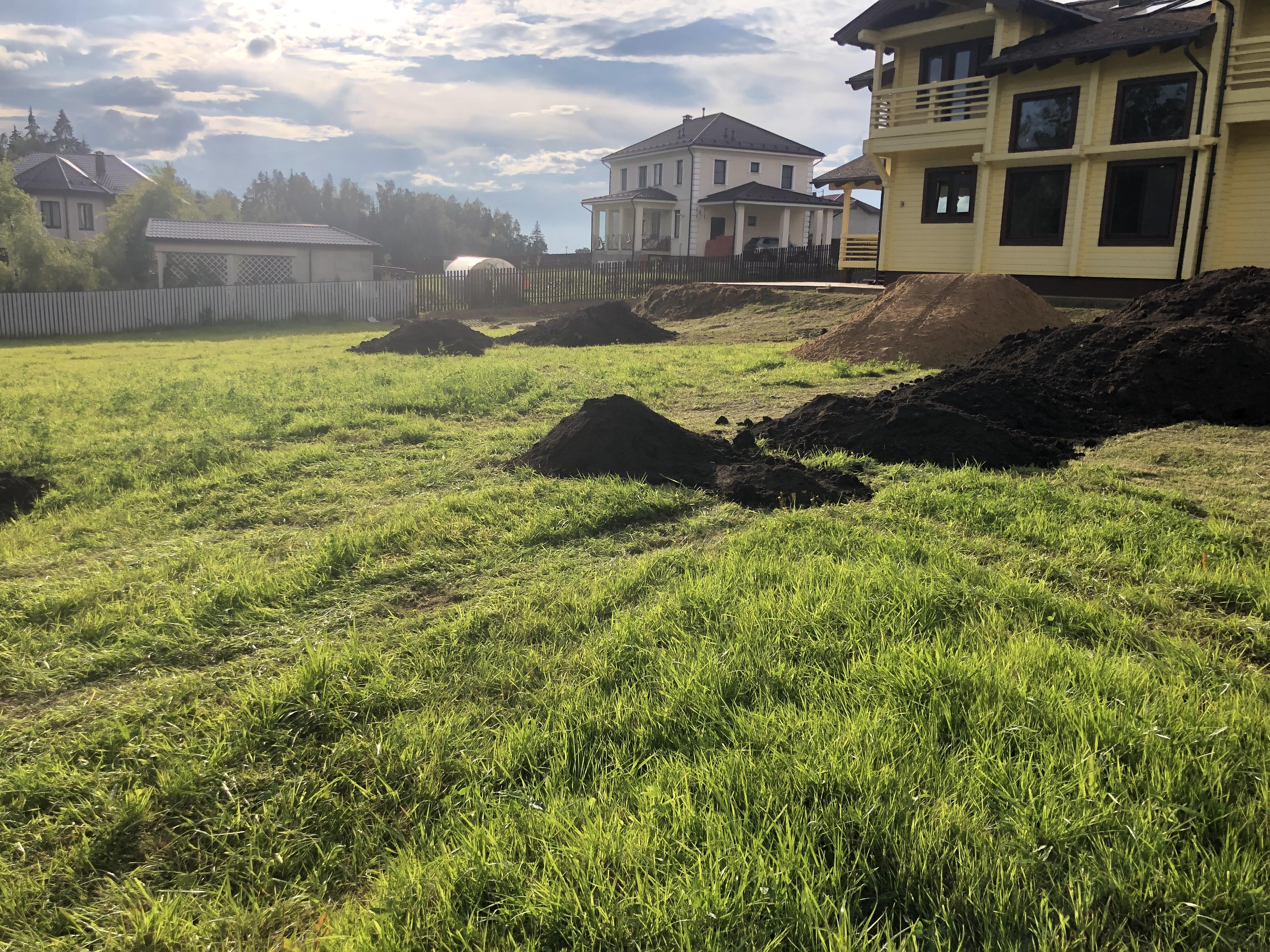 Торфосмесь газон под ключ в Истре