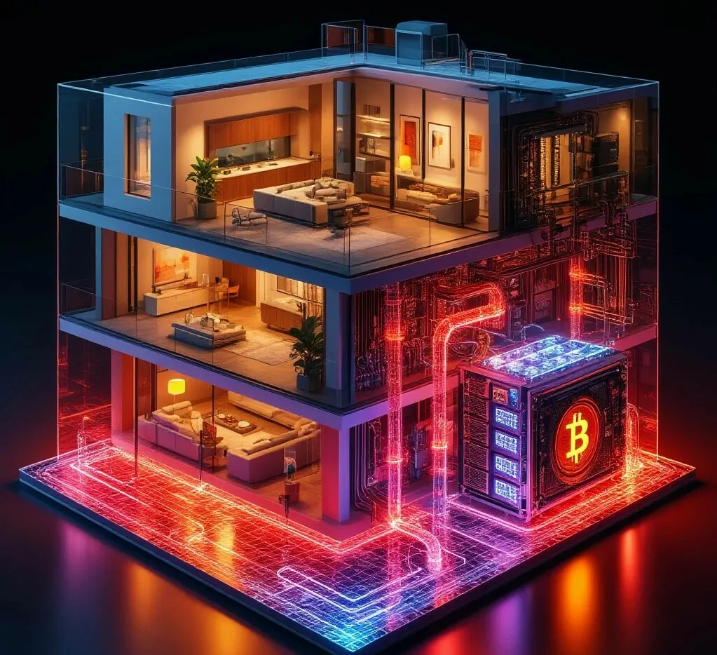 Крипто котел для отопления дома