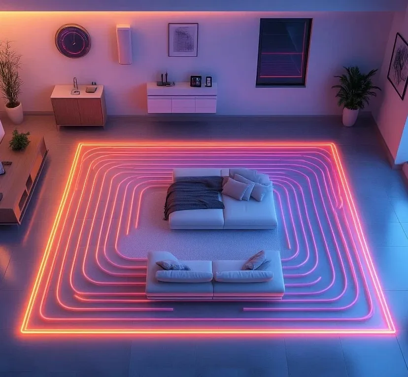 Отопление водяным теплым полом