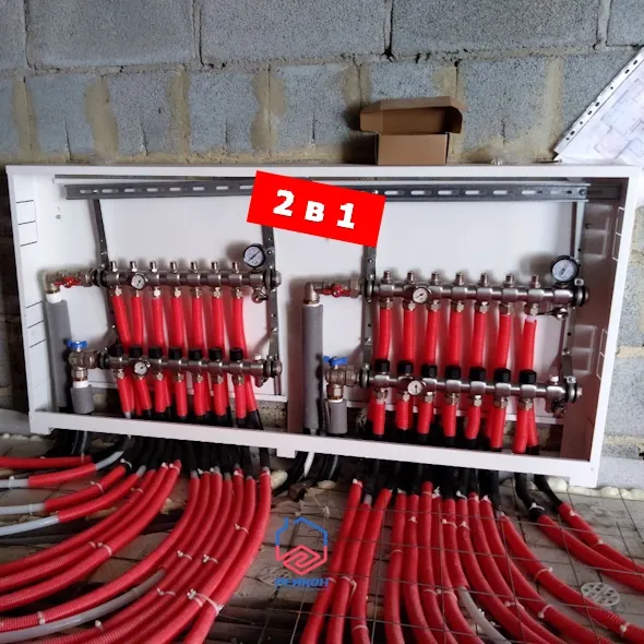 два коллектора в одном шкафу