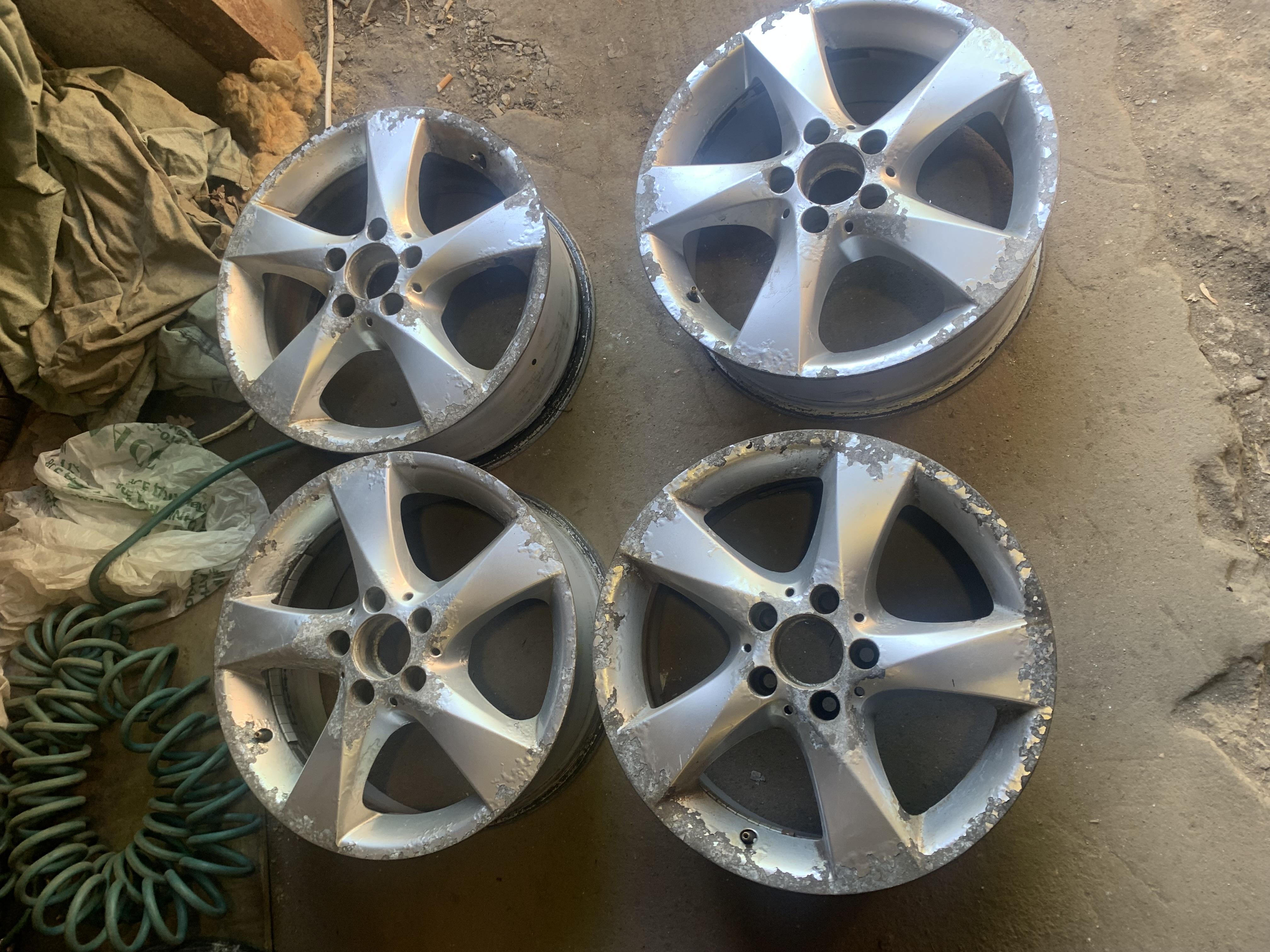 AMG диски на шиномонтаже Бауманка