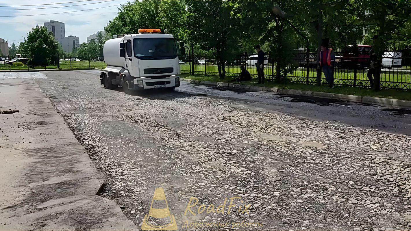 Подготовка основания перед укладкой асфальта