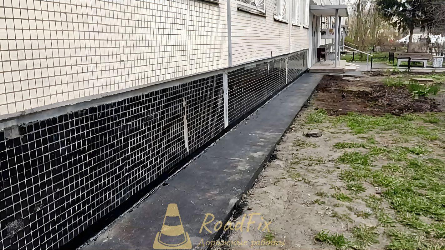 Асфальтирование отмостки в Санкт-Петербурге