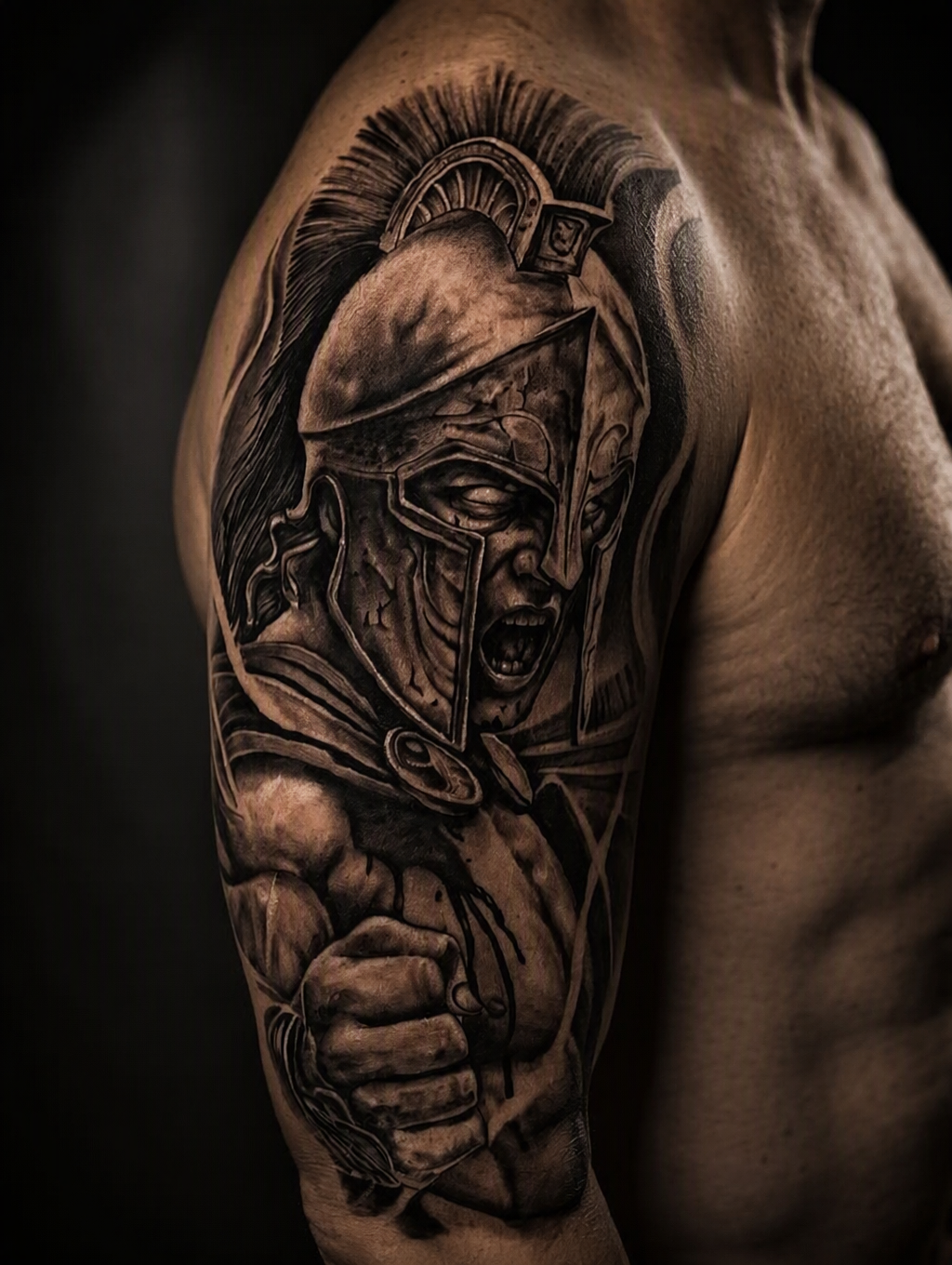 Проект №1 Blackwork/Backpiece 3 сеанса 18+ часов