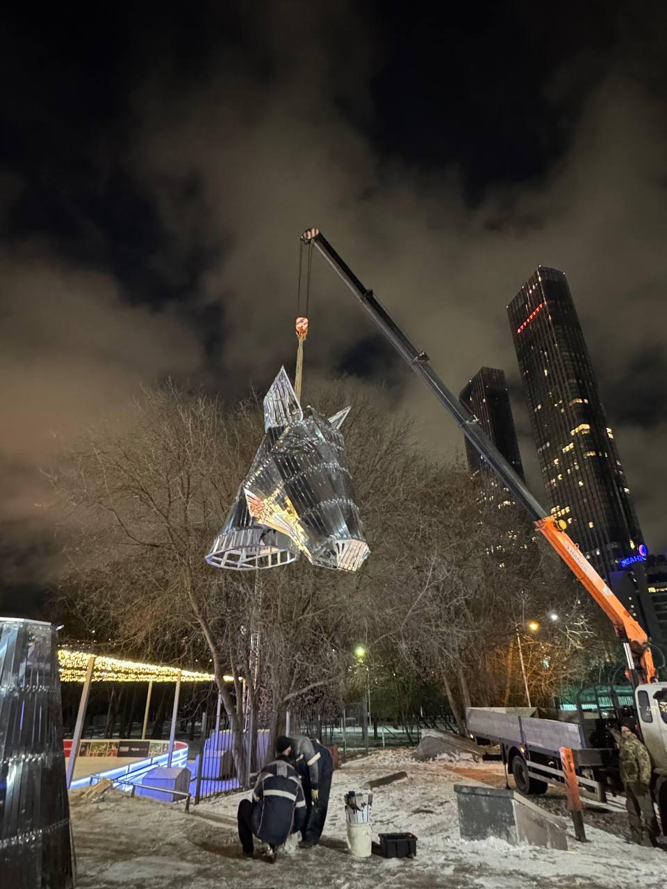 Художественное оформление экспозиции “Оборона Тулы” в парке "ПАТРИОТ" города Тулы