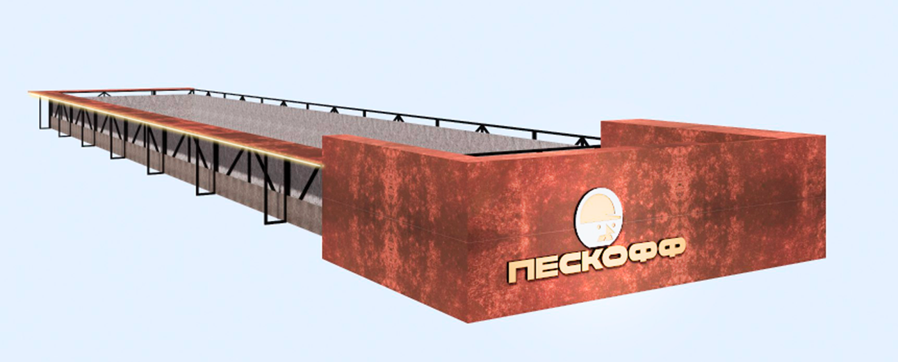 Художественное оформление экспозиции “Оборона Тулы” в парке "ПАТРИОТ" города Тулы