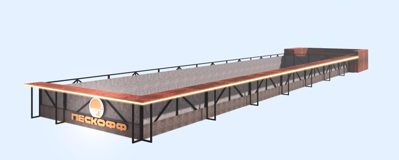 Художественное оформление экспозиции “Оборона Тулы” в парке "ПАТРИОТ" города Тулы