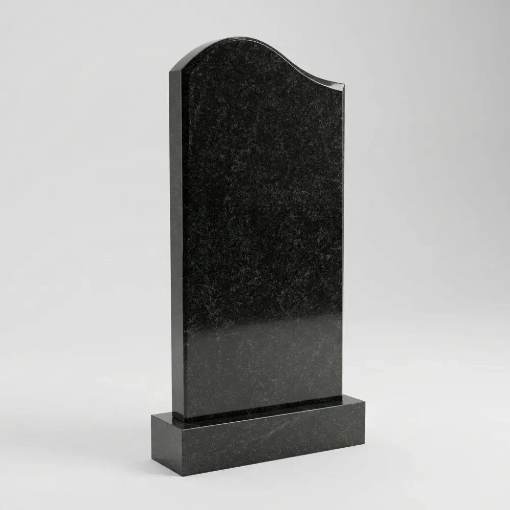 Гранитный памятник в форме волны