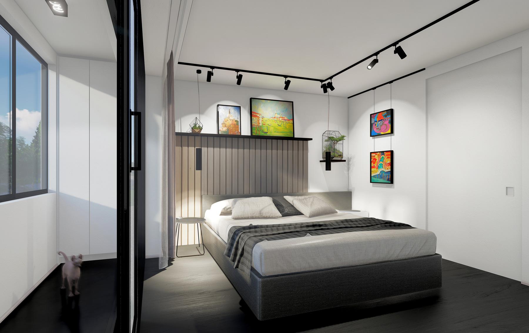 джапанди Современный минимализм дизайн интерьера для владельцев кошек домашних животных в скандинавском стиле